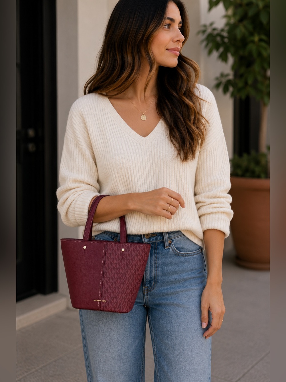 Michael Kors  Tote Bag with Removable Strap